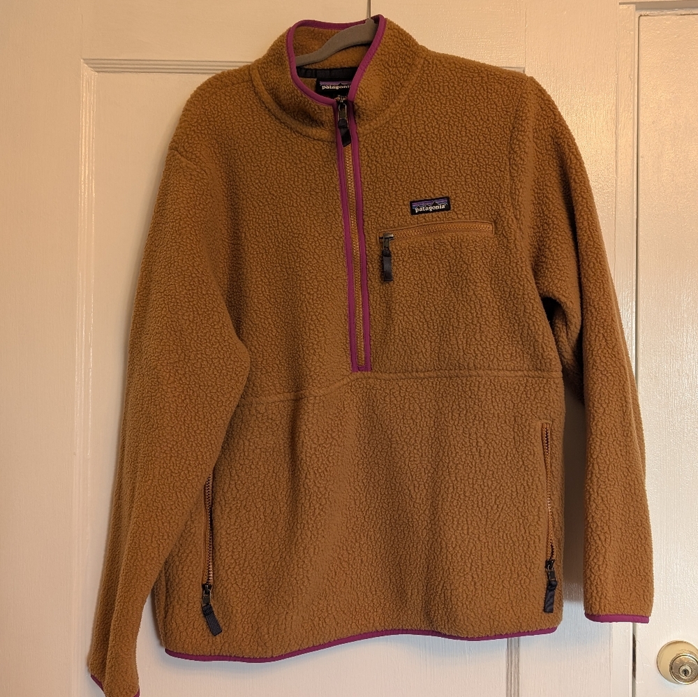 Patagonia Women's Camel Brown Fleece Jacket
